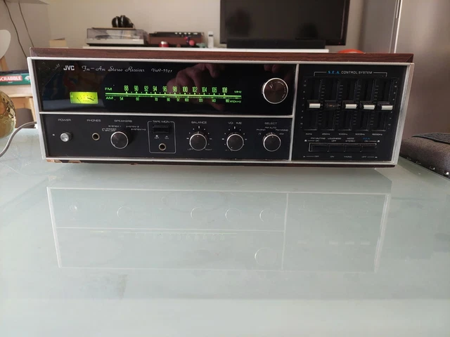 Ampli-tuner Vintage Radiola 5910 Avec Enceintes - Années 60/70/80 - Fonctionnel