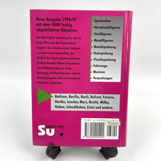 Ü Eier -  Katalog Spielzeug aus dem Ei Buch Ausgabe 1996/1997 3