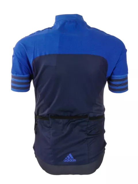 Adidas Ladies Cycling Jersey W.CDZERO3.J.S.K Blau Respirant Détails Réflectant 2