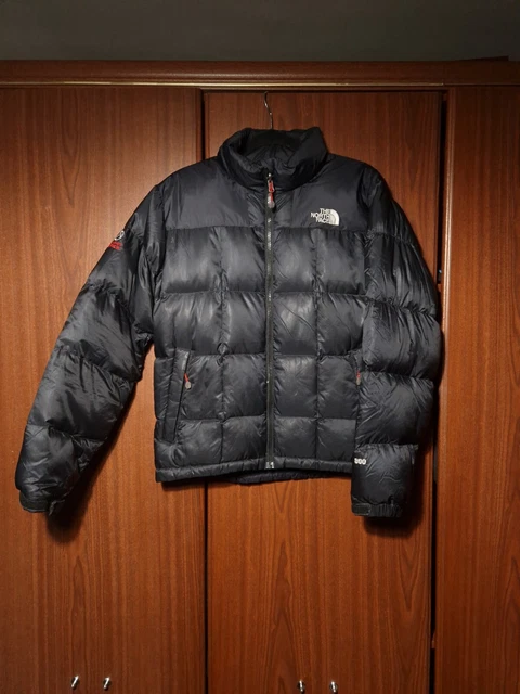 Mens The North Face Summit Series 800 Down Puffer Jacket Black Size Small