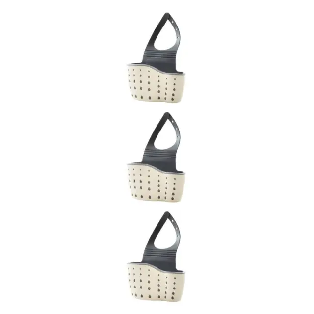 1/2/3 Efficient Organization Solution Multi-functional Sink Hanging Basket Easy