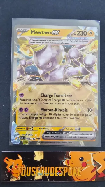 Pokemon (M) Mewtwo Ex Rare Holo Foil 64/152 IN Italian Turboblitz