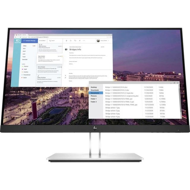 HP E23 G4 LED-Monitor 23 Zoll Gaming-Monitor EEK E 1920 x 1080 Pixel DEFEKT