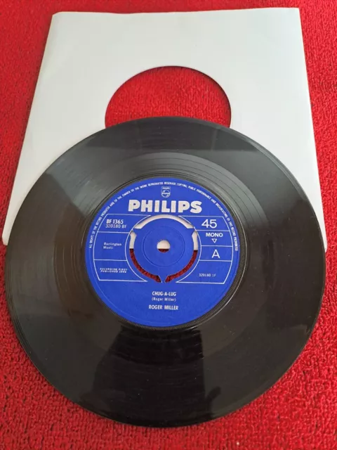 Roger Miller   - Chug A Lug  -  7" Vinyl    (B13)