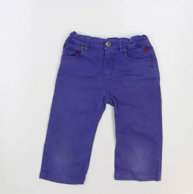 Jeans blu cotone Joules taglia 6 anni cerniera normale