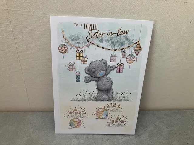 Me To You Geburtstagskarte Für Schwägerin | Tatty Teddy Motiv, Mit Umschlag