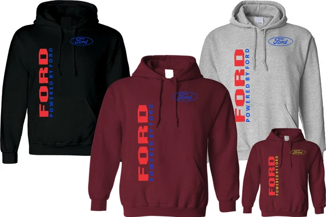 Ford Logo Racing GP Motorcycle Motorbike Biker Mens HOODIE UNISEX PULLOVER JUMP