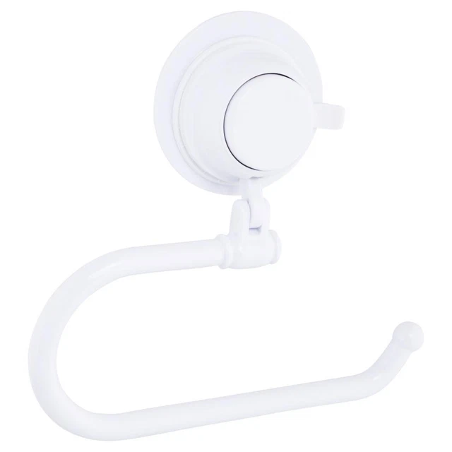 NEW Naleon Super Suction Matte Toilet Roll Holder By Spotlight
