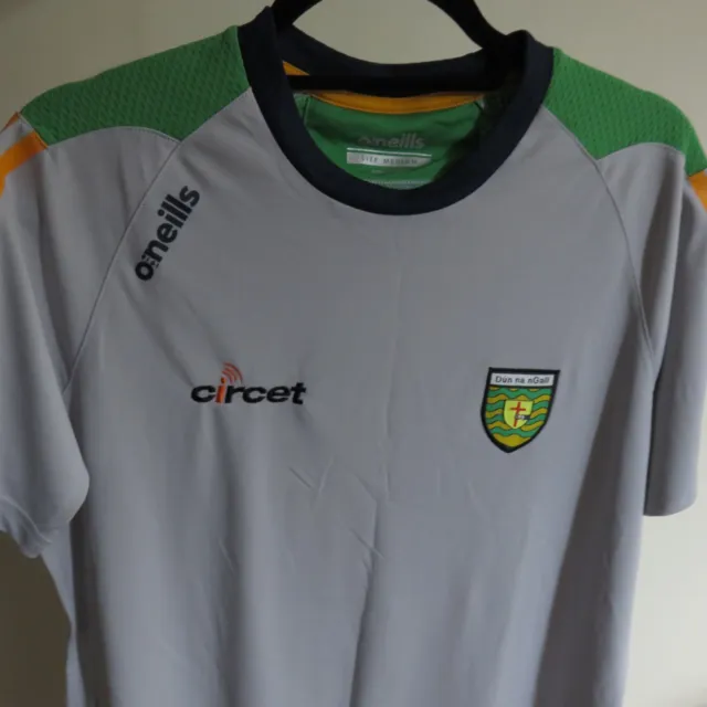 Donegal Gaelic Irish ONeills GAA football training shirt jersey medium mens New
