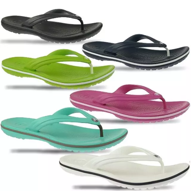 Crocs "Crocband(TM) Flip" Zehentrenner in 6 tollen Farben Gr.36-48