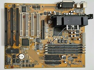 ABIT AB-LX6 Slot 1 AGP ISA Mainboard + Intel Celeron 300MHz + 320MB SD-RAM