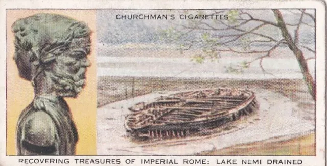 Churchman Treasure Trove 1937, 21 Lake Nemi, Roman Treasure