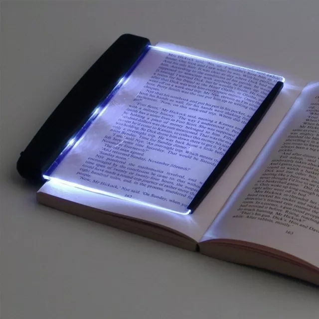 Book Lovers Reading Lamp Light LED Panel Creative Flat Plate Panel Eyes Light