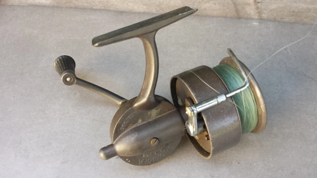 Moulinet de Peche Vintage SAGARRA SUPER - Bobine Profonde Avec Fil
