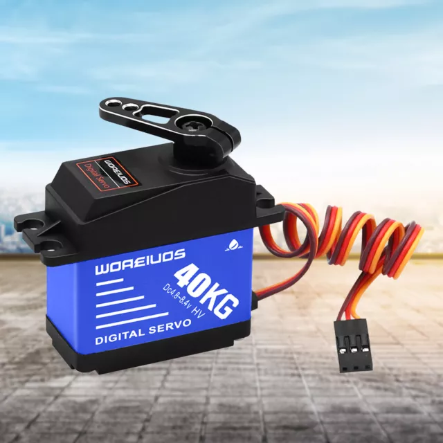 Digital Servo Maximum Torque 40kg/cm RC Digital Servo for 1/8 1/10 Scale RC Cars