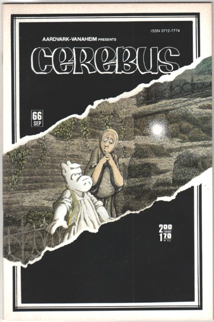 Cerebus the Aardvark Comic Book #66 AV 1984 VERY HIGH GRADE NEW UNREAD