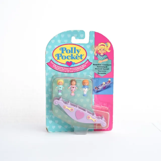 1993 Vtg Bluebird Polly Pocket Teeter Totter Pals Sealed And New