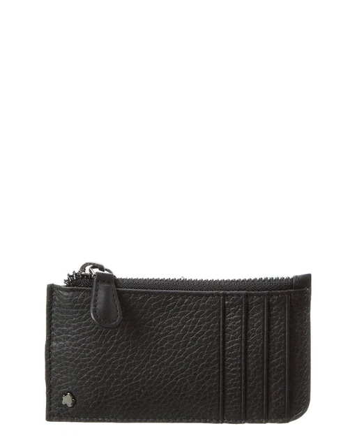Ted Baker Steave Leather Card Holder Men's Black O/S