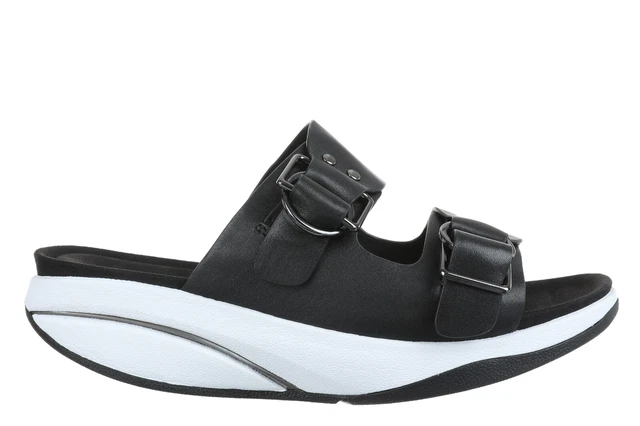 MBT LIKI Women's Slide Sandal ( Level 3 Rocker, Nappa Leather, 2 color)