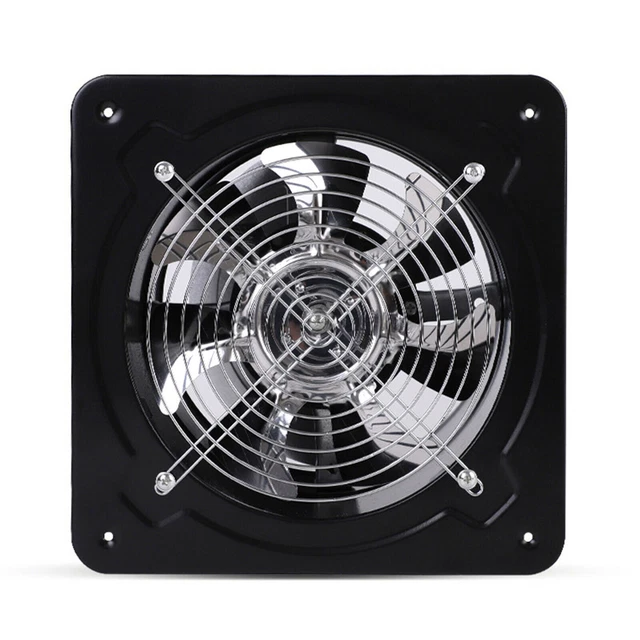 AXIAL INDUSTRIAL FAN 200mm Blower Fan Wall Window Exhaust Axial Fan ...