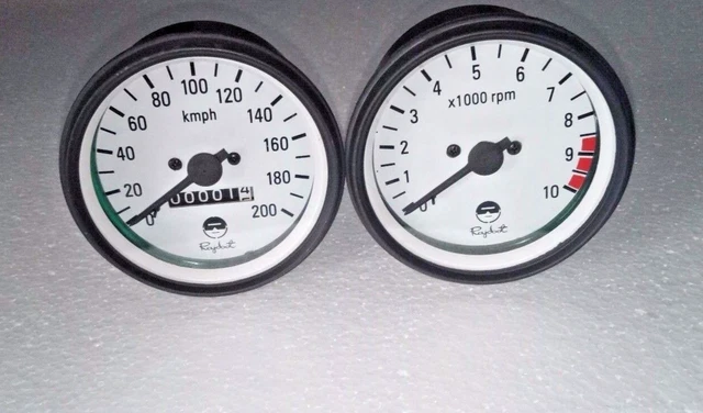 YAMAHA RD250 RD 350 Rd400 Speedometer & Tachometer Set -Rpm Meter ...