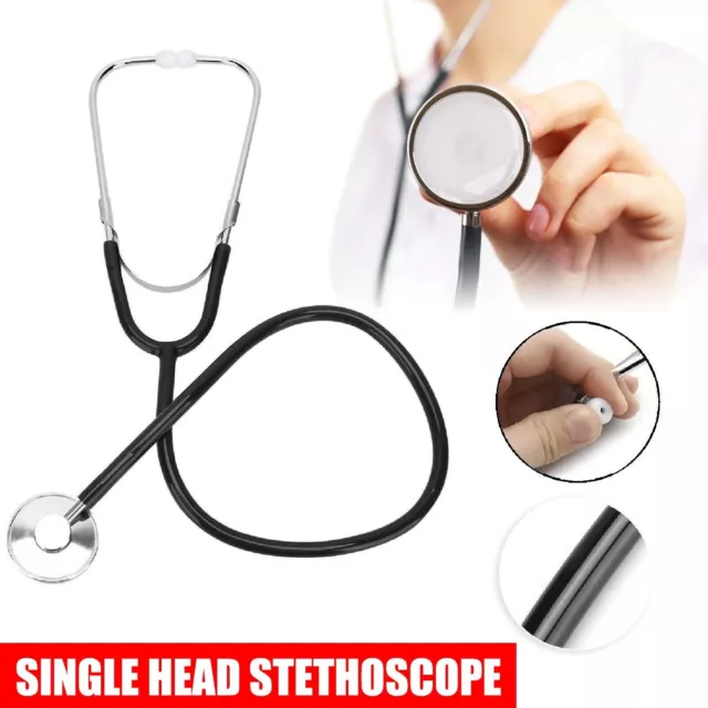 Professional Single Head Stethoscope Doctor Nurse Vet Medical Student HealthWork