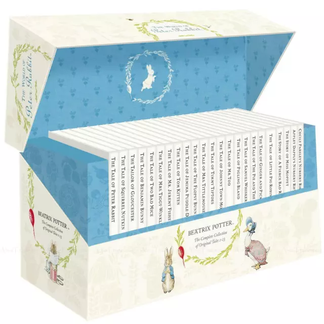The World of Peter Rabbit Complete Collection Original Tales 1-23 Books Box Set