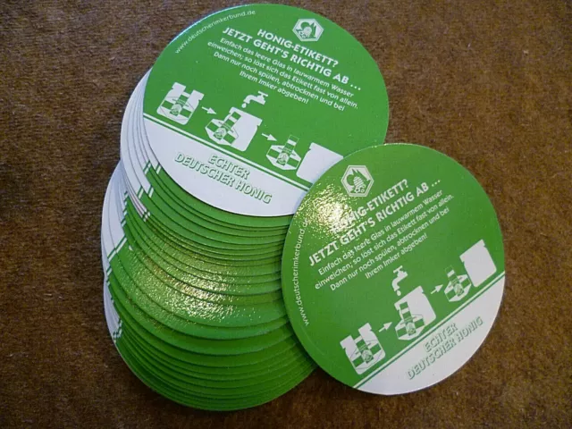 50x DIB Deckeleinlagen für Honiggläser 250gr. 👍SONDERPOSTEN👍 Imkereibedarf