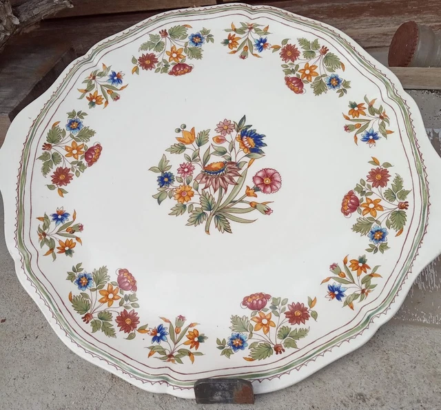 PLAT ROND A Tarte En Faience De Gien EUR 15,00 - PicClick FR