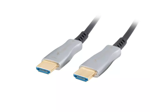 5901969440881 Lanberg Hdmi-Kabel M/M V2.0 10M Optisch Aoc Schwarz Ca-Hdmi-20Fb-0