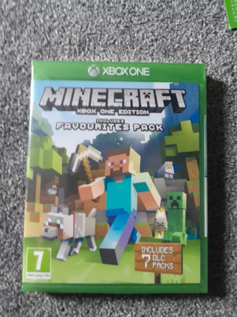 Xbox One Minecraft Includes Favourites Pack- BRAND NEW- FREE POSTAGE 3