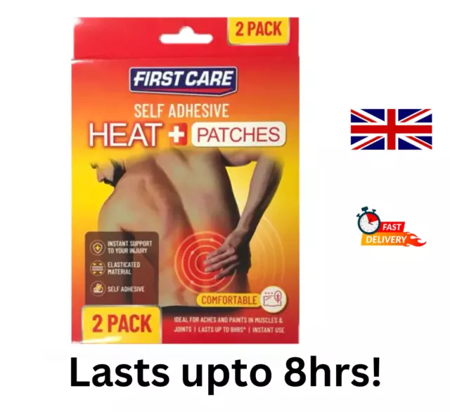 Heat Patches For Neck Back Shoulder Pain - Period Pain Relief Heat Pads 8hrs 2pk