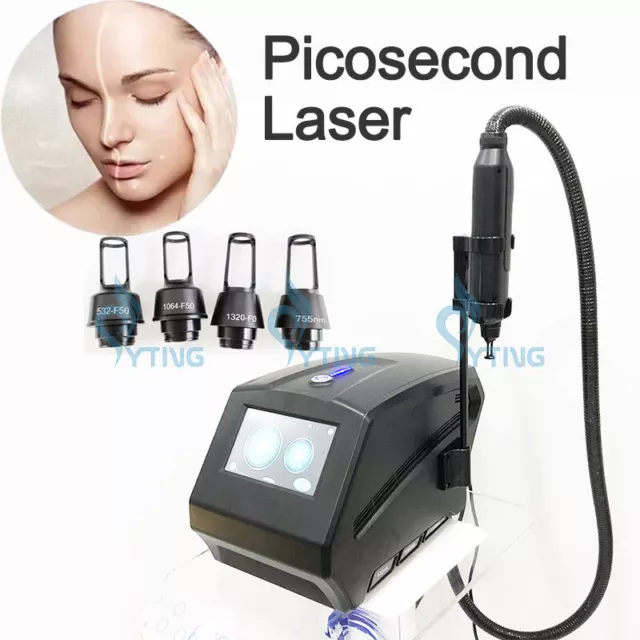 Q Switched ND Yag Laser Tattoo Removal Machine picosecond 755nm facial carbon