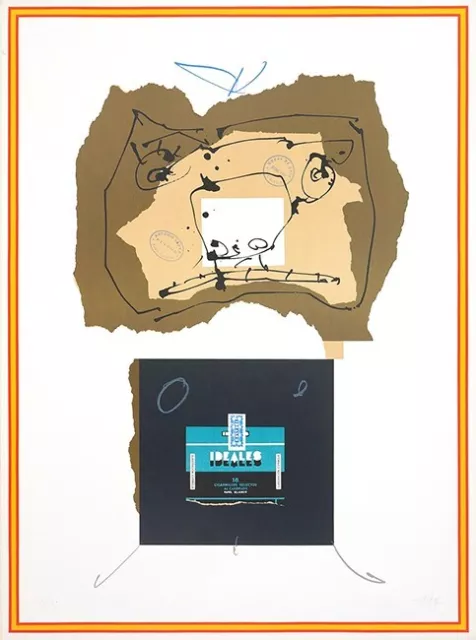ANTONIO SAURA - Litografía original firmada a mano - Carmen (1976)