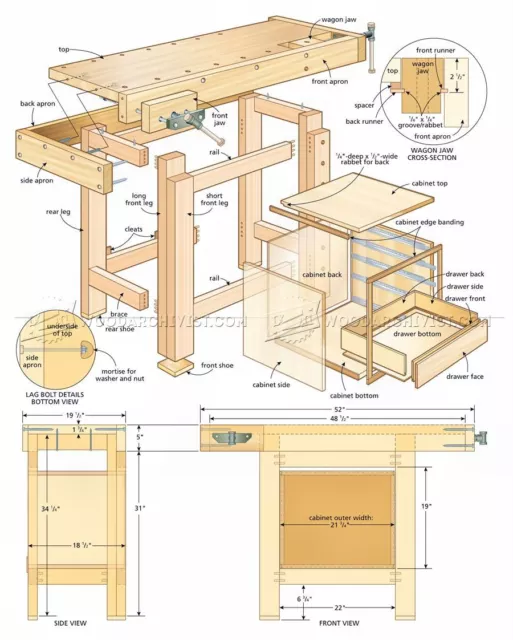 Carpenter WoodworkWorkbench 5 Dvd Blueprints Cabinet Shelve Encyclopedia Of Wood