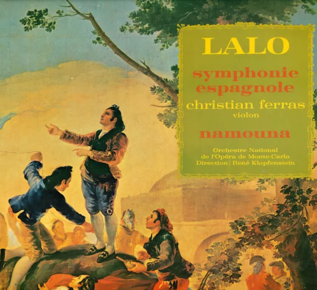 Lalo Symphonie Espagnole Namouna Christian Ferras Klopfenstein 12" Lp (L6732)