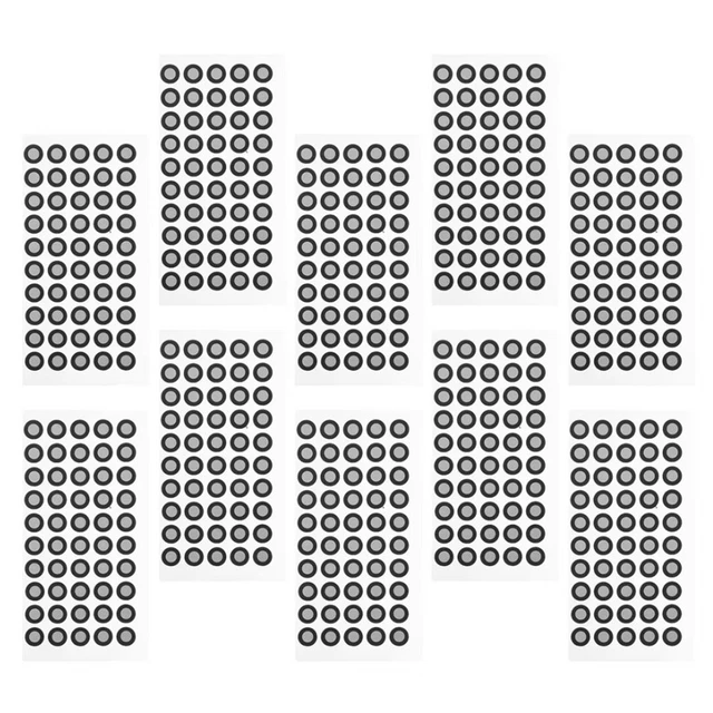 QUARKZMAN 30pcs Feuilles Réfléchissantes Pour Le Levé Topographique