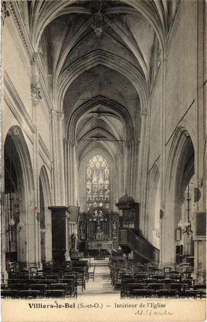CPA Villiers le Bel Interieur de l'Eglise FRANCE (1330670)