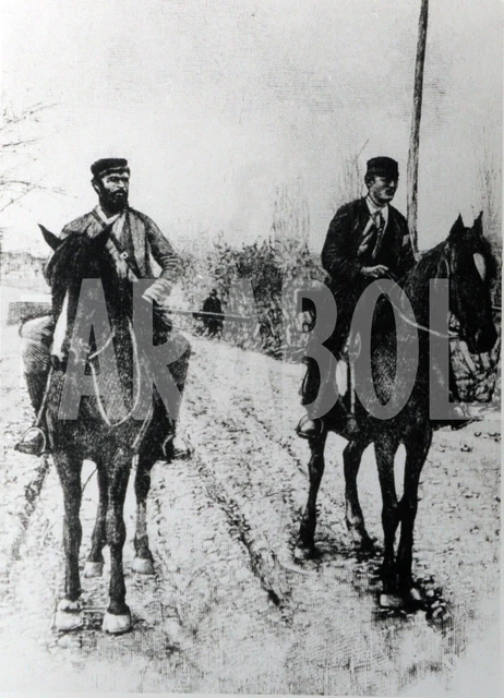 Foto vintage de archivio Historia La Mafia, Galeotti, 1894 , impresión 24x18 CM