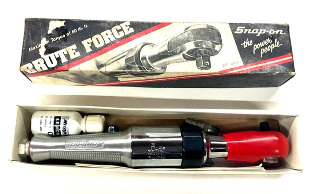 Nos! Snap On Tools 3/8” Drive Air Ratchet, Far72A, Never Used!