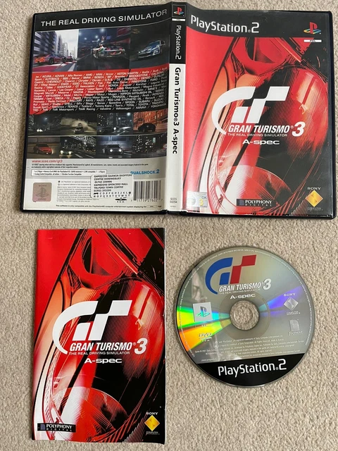 Notice De Jeu Gran Turismo 3 A-spec PlayStation 2 - Manuel Officiel, Très Bon état