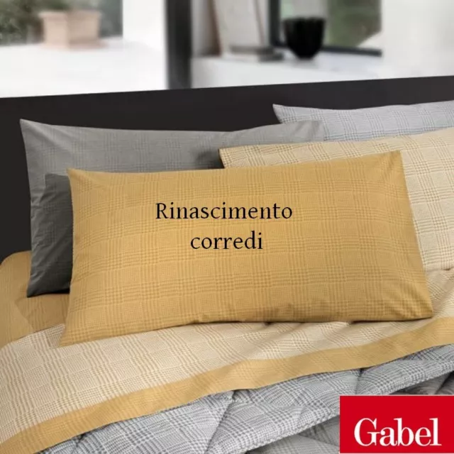 Lenzuola Matrimoniale Cotone Gabel Completo Letto 2 Piazze Norvegia Galles