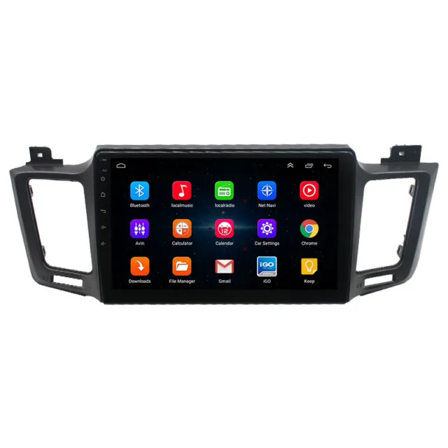 For 2013-2018 Toyota Rav4 10.1 Inch Car Stereo Android/apple Carplay Gps Radio