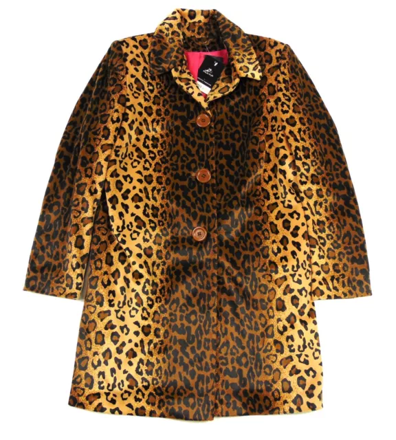 DOROTHY PERKINS LEOPARD Animal Print Faux Fur Coat Jacket Womens Tall UK 20 NEW 35.00 PicClick UK