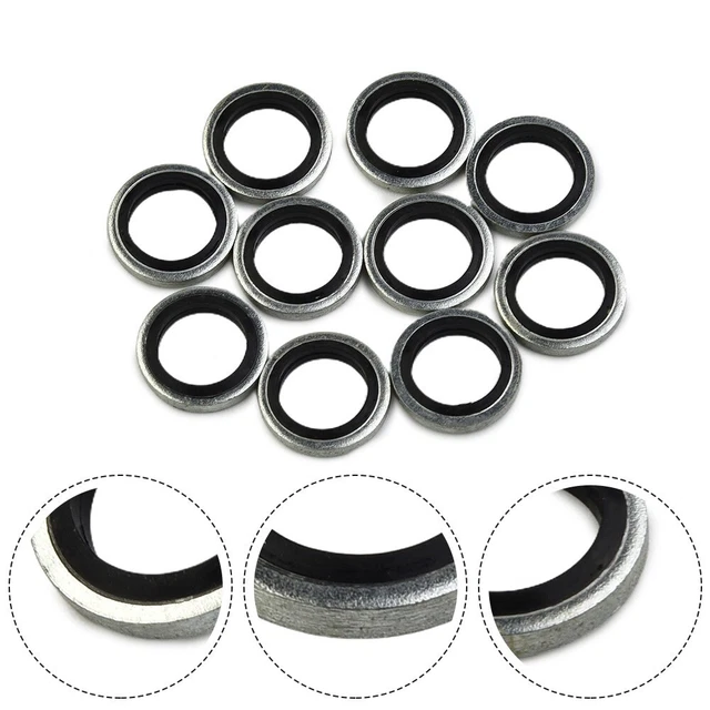 10MM BOLT WASHERS for Disc Brake Lines on Motorcycles with 10mm inner