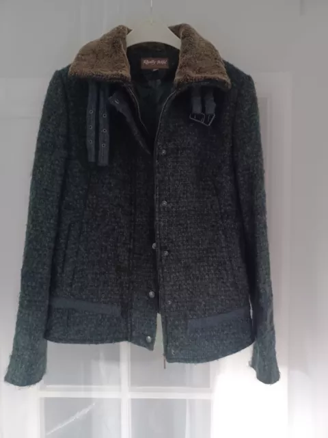 Really Wild Wool Jacket Size 16