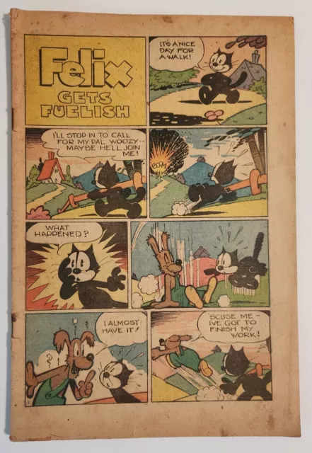 Pat Sullivan's Felix the Cat #33 (1952, Toby Press) COVERLESS LOW GRADE