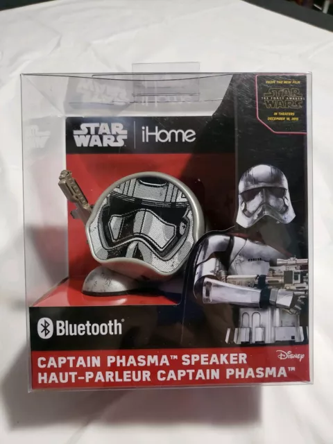 Brand New iHome Star Wars Captain Phasma Bluetooth Speaker Factory Sealed