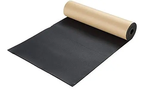 Sponge Neoprene with Adhesive Foam Rubber Sheet 1/8” Thick X 12” Wide X 54