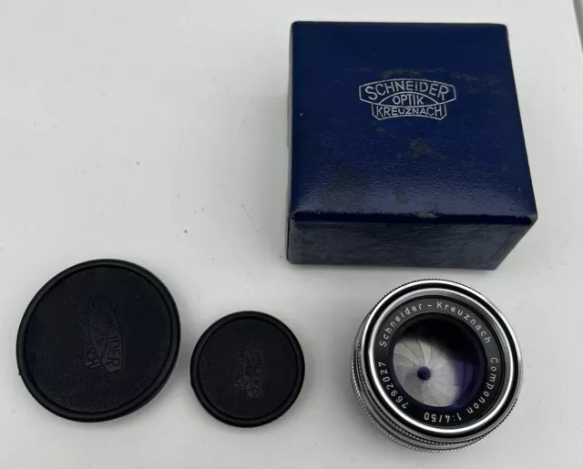 Schneider Kreuznach CPN50 Componon  Lens -thread mount F4-16 1:4/50 (5A79)